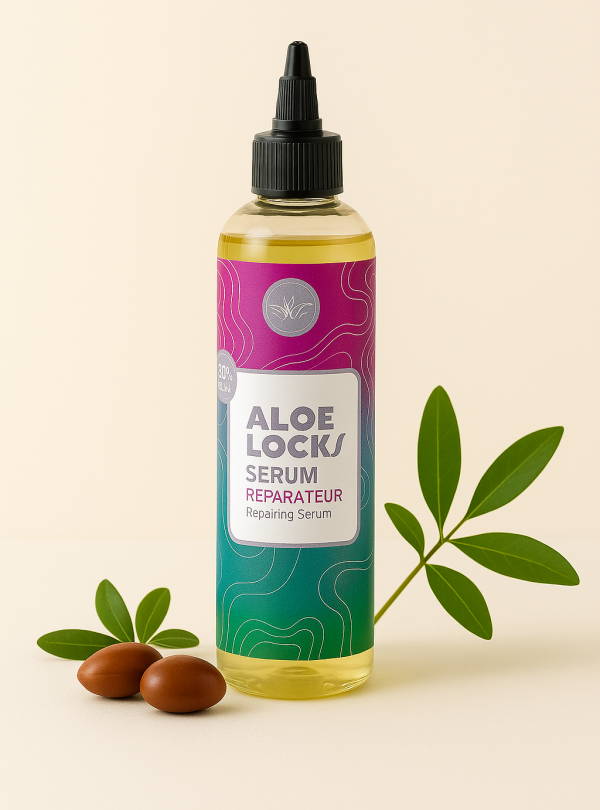 Sérum Réparateur Aloe Locks – Cheveux secs & abîmés